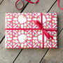 Christmas Dinner Wrapping Paper Set, thumbnail 1 of 4