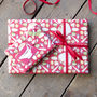Christmas Dinner Wrapping Paper Set, thumbnail 2 of 4