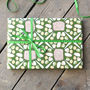 Vegetarian Christmas Dinner Wrapping Paper Set, thumbnail 1 of 4