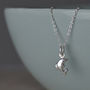 Bridesmaid Necklace Dolphin Moon Butterfly Flower Heart, thumbnail 1 of 9