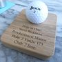 Personalised Golf Ball Holder Oak, thumbnail 5 of 8