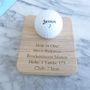 Personalised Golf Ball Holder Oak, thumbnail 6 of 8