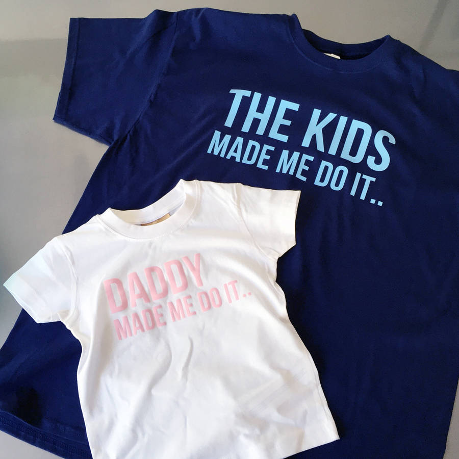 dad and me tees