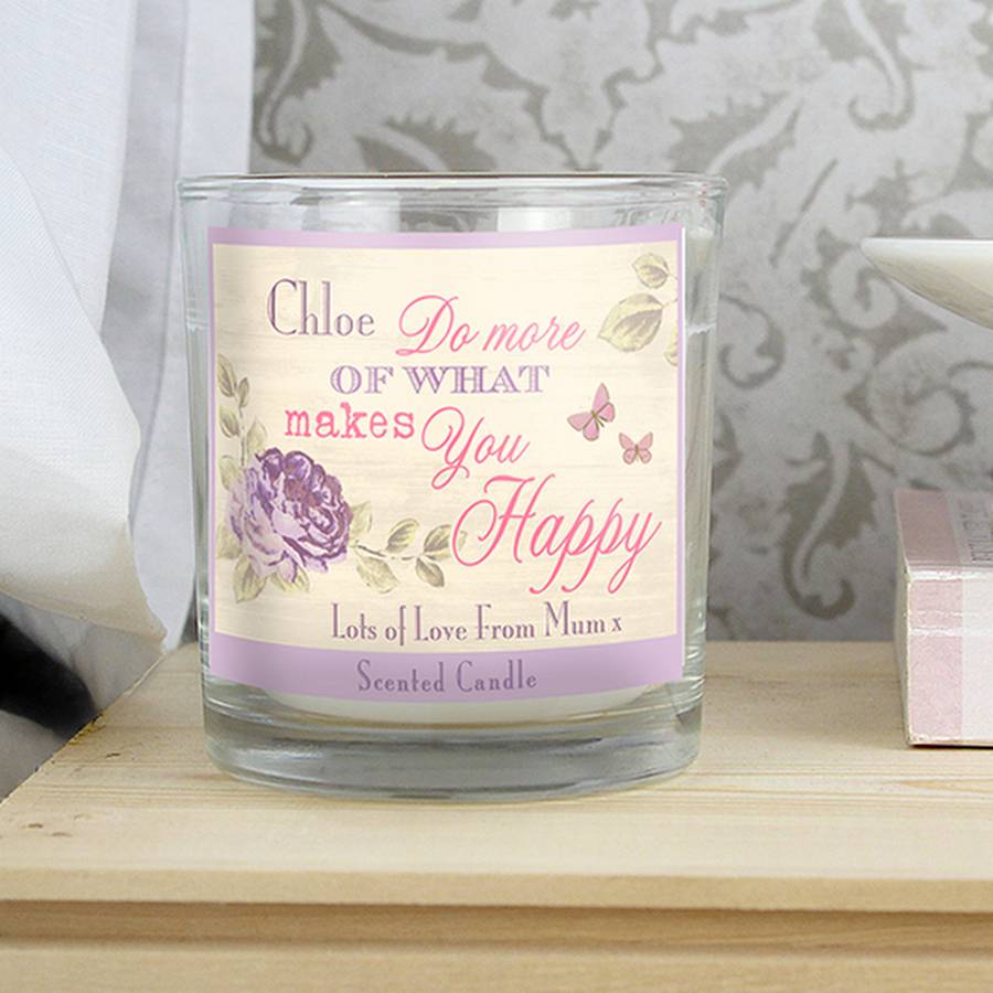 secret garden scented jar candle by chalk and cheese candles and wax
