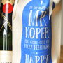Personalised 'Mr' Anniversary Bottle Bag, thumbnail 2 of 3
