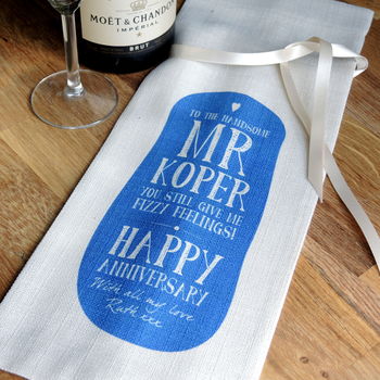 Personalised 'Mr' Anniversary Bottle Bag, 3 of 3
