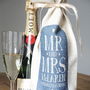 Personalised Mr And Mrs Bottle Bag, thumbnail 2 of 3