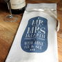 Personalised Mr And Mrs Bottle Bag, thumbnail 3 of 3