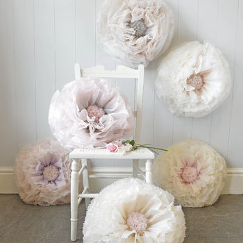 Giant Hand Dyed Paper Flowers, 4 of 8