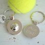Personalised Tennis Ball Keyring, thumbnail 1 of 2