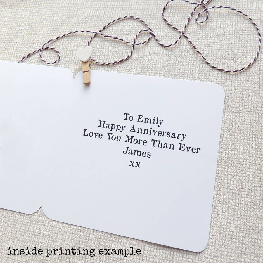 Same Sex Male Anniversary Card By Parsy Card Co 7685