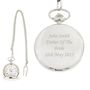 Personalised Pocket Fob Watch, thumbnail 4 of 4