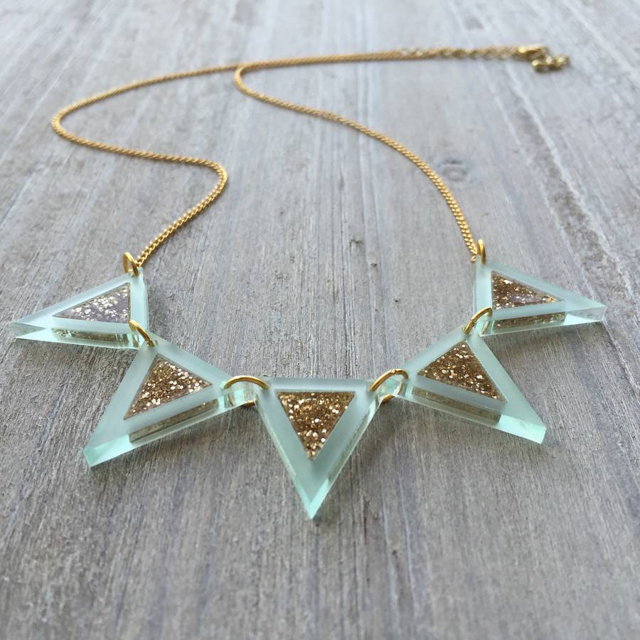 Springtime, Festival Bunting Necklace By Sarah Keyes Contemporary ...