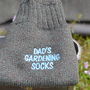 Personalised Wellington Boot Gardening Socks, thumbnail 3 of 6