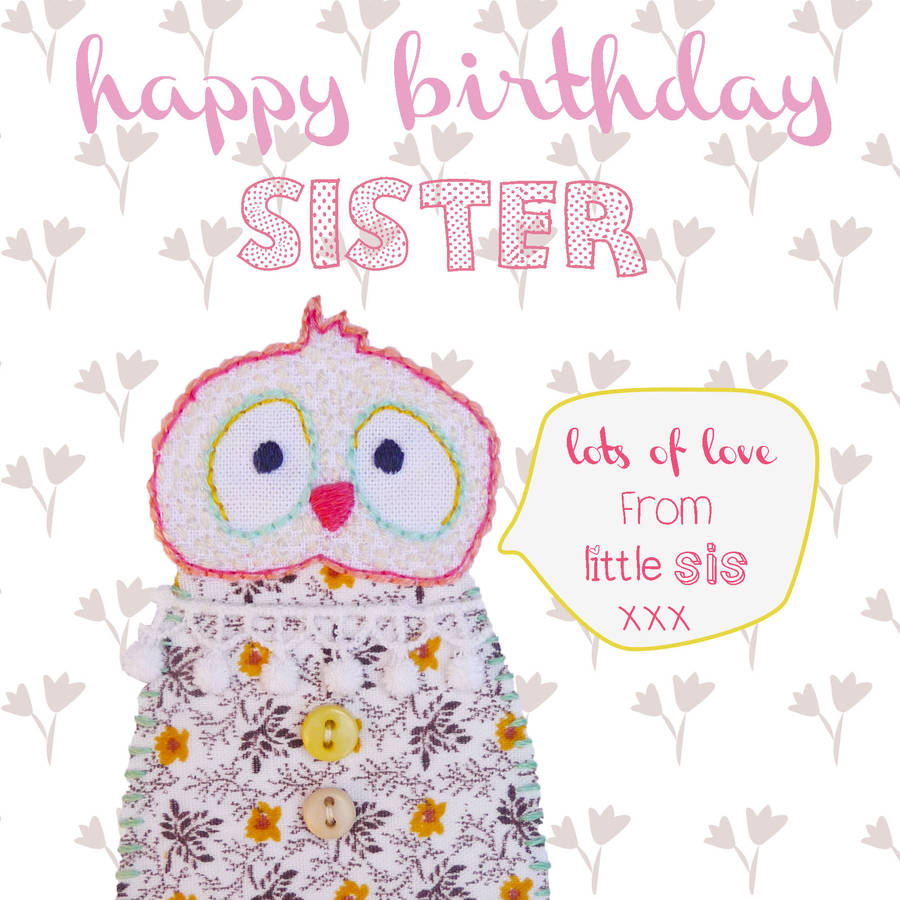 free printable sister birthday cards printable templates free ...