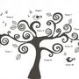 Personalised Family Tree Oak Board, thumbnail 7 of 8