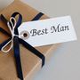 'Best Man' Boxed Hip Flask, thumbnail 9 of 9