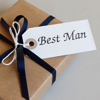 'Best Man' Boxed Hip Flask, 9 of 9