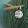 Purl Silver Stitch Markers Personalised, thumbnail 1 of 5