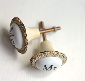 Set Of Couples Drawer Knobs, 2 of 3