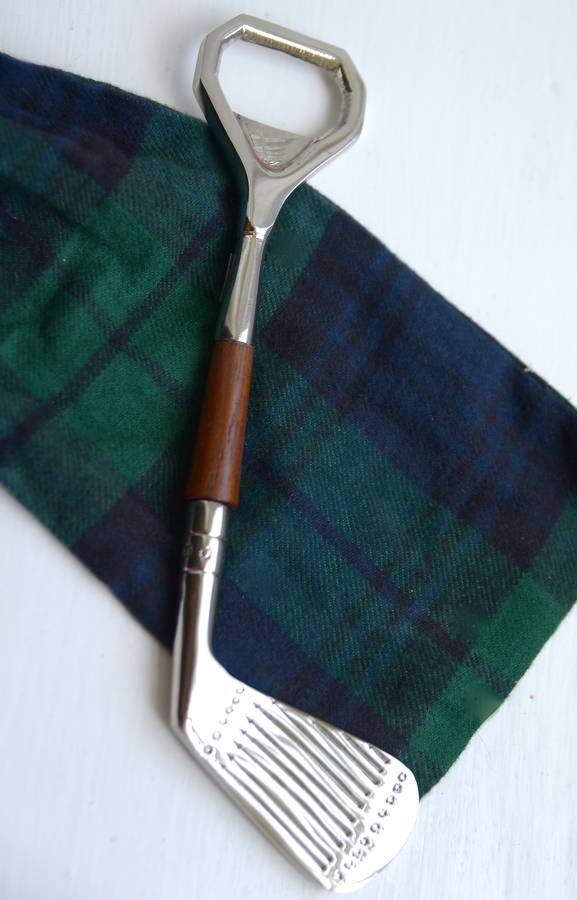 Golf Club Shaped Bottle Opener By TheLittleBoysRoom