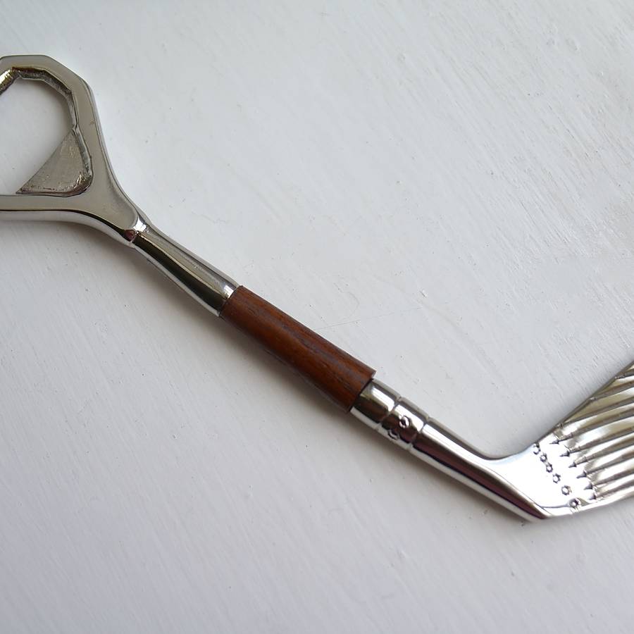 Golf Club Shaped Bottle Opener By TheLittleBoysRoom