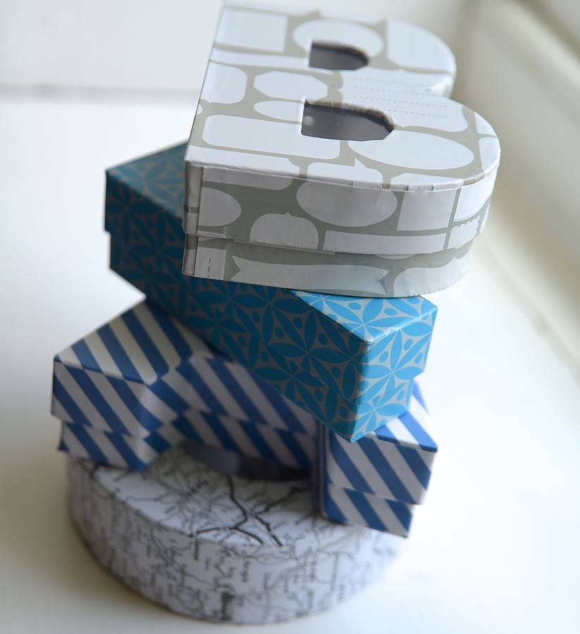 Alphabet A Z Gift Boxes By The Letteroom