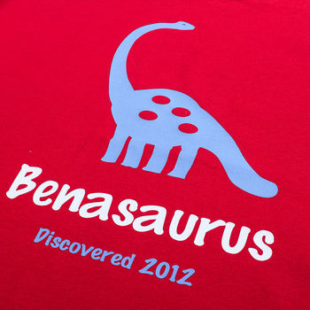 Personalised Dinosaur T Shirt, 4 of 8