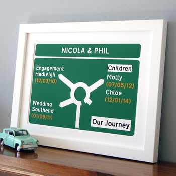 Personalised Road Sign Print, 2 of 6