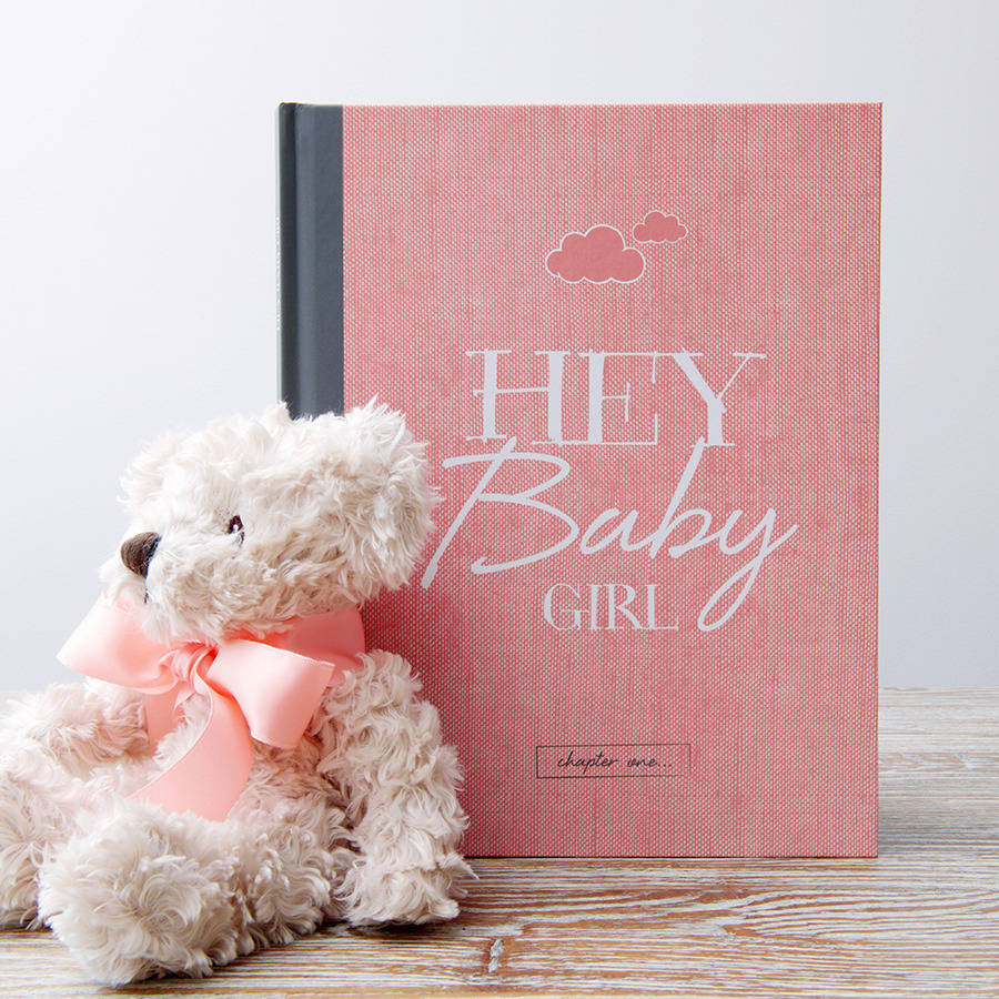 new baby record book for girls by illustries