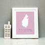 Engaged In St Lucia Personalised Print, thumbnail 1 of 11