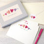 Personalised Hearts Writing Set, thumbnail 2 of 7