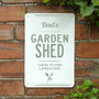 Personalised Metal Garden Shed Sign, thumbnail 6 of 12