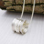 Personalised Silver Spinner Pendant, thumbnail 2 of 12