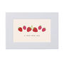 Personalised Strawberries Writing Set, thumbnail 4 of 7