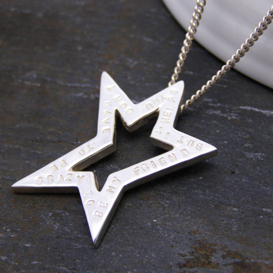 Personalised Rockstar Necklace By Soremi Jewellery