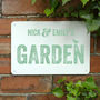Personalised Garden Metal Sign, thumbnail 2 of 5