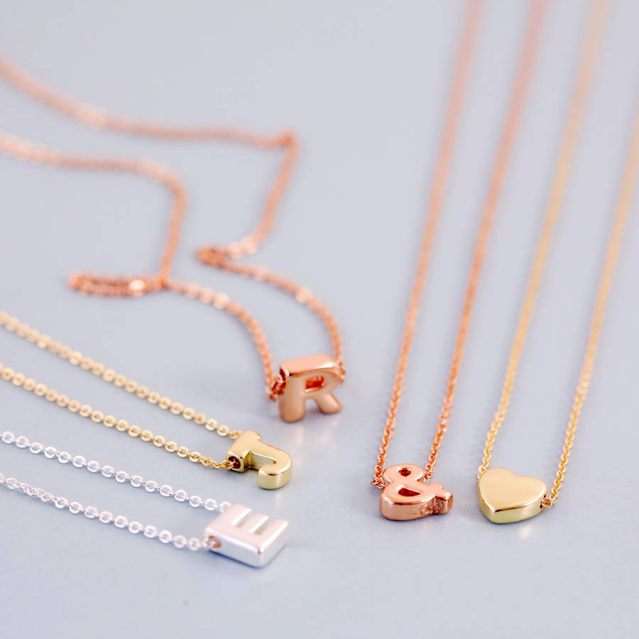 Cute necklaces deals with initials