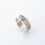 Textured Wedding Ring, thumbnail 3 of 7
