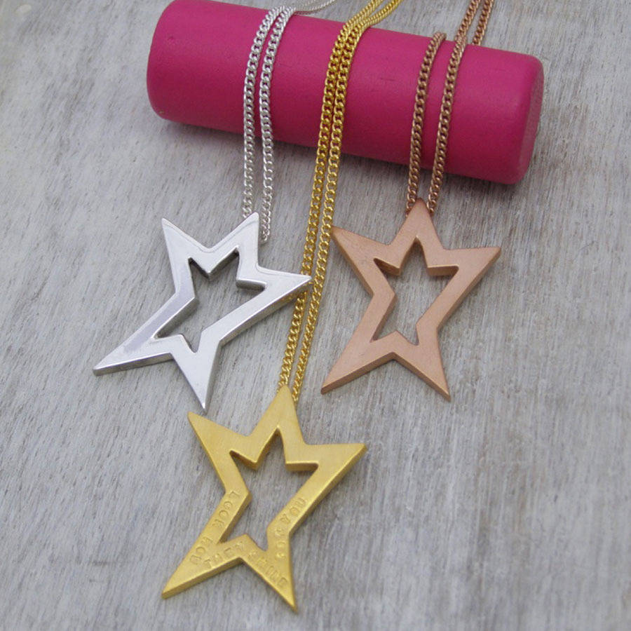 Personalised Rockstar Necklace By Soremi Jewellery