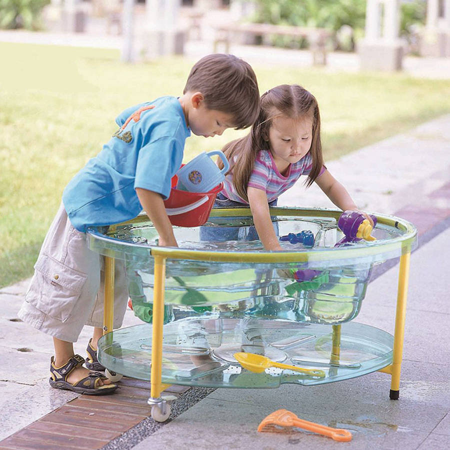 Image of Clear Water And Sand Play Table