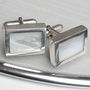 Mother Of Pearl Sterling Silver Cufflinks, thumbnail 2 of 3