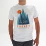 Tour De France In The Mountains Homage Cycling T Shirt, thumbnail 1 of 2