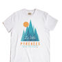 Tour De France In The Mountains Homage Cycling T Shirt, thumbnail 2 of 2