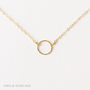 14k Gold Fill Layering Necklaces Set Of Three, thumbnail 3 of 7