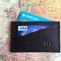 Personalised Leather Credit Card Holder, thumbnail 9 of 10
