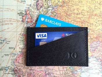 Personalised Leather Credit Card Holder, 9 of 10
