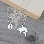 Shark Necklace In Sterling Silver, thumbnail 2 of 4