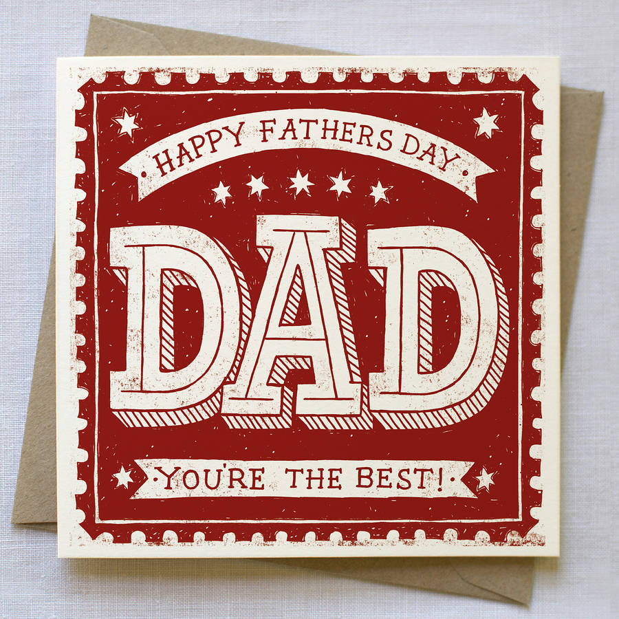 Fathers Day Card By Alexandra Snowdon