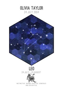 Personalised Horoscope And Star Sign Print, 9 of 12